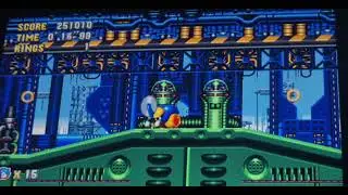 Sonic Mania Sonic Levels: Metallic Madness Zone 