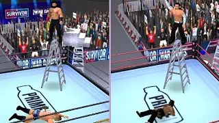 TOP 10 DIVING ATTACK FROM THE LADDER I WR3D NEW MODE GAME 2024
