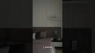 Grey Bedroom Design | Elegant & Peaceful Interior Concept | Slash & Dot #bestinteriordesigner