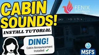 Руководство по установке системы оповещения в салоне самолета Fenix ​​A320