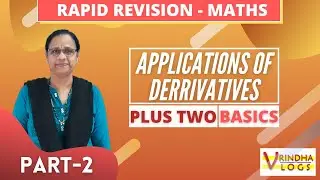 Application of Derivatives class 12 | Part 2 | Increasing & Decreasing |