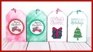 DIY Simple Christmas Gift Tags You Can Make at Home | Nanda's Crafts