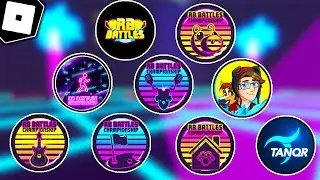 FIND THE RB BATTLES STUFF - How to get ALL 9 BADGES [ROBLOX]