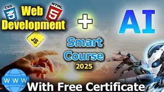 AI-Powered Web Dev Course on YouTube (Free Certificate)  🎓 Class 00