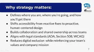 Webinar: Developing an Organizational Document Accessibility Policy Spring 2025