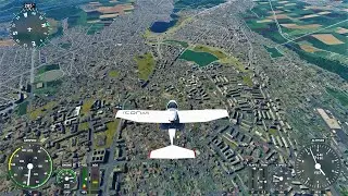 Microsoft Flight Simulator 2020 - A flight over my native City - Craiova, Romania