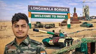 Longawala Border Vlog | Real War Battlefield 🇮🇳 #border #longawalaborder #vlog #realvlog 