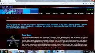 MuchGamesGuides Announcement Video!