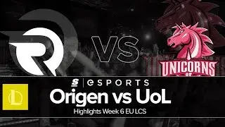 Highlights: OG vs UOL (EU LCS Summer W6D1 Full Series)