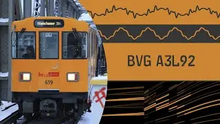 [Inductor Recorded] BVG A3L92 U-Bahn