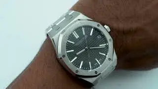 Audemars Piguet 15510ST.OO.1320ST.09 Royal Oak 41 mm Green Dial Complete Set 2023