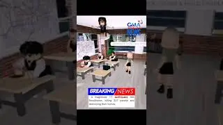 A magnitude 7. 7 earthquake hits Brookhaven, k*lling 217 people and destroying homes #news #roblox