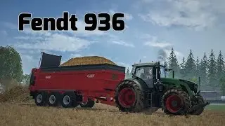 Fendt 936 - Solid Manure Spreading in Sonsovka MAP | #CT