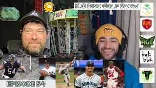 K.O Disc Golf Show Episode 54! Top Dog Recap and winners! Twin Rivers preview, New AGL Discs Friday!