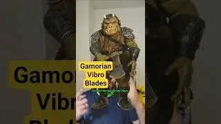 Vibro blades and the Gamorians #scifi #starwars #nerd #weaponfacts #axe