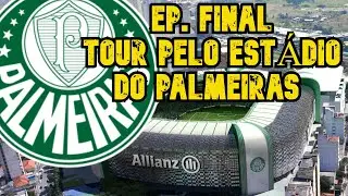 TOUR ALLIANZ PARQUE PALMEIRAS - SALA DE IMPRENSA, GRAMADO #palmeiras #motovlog