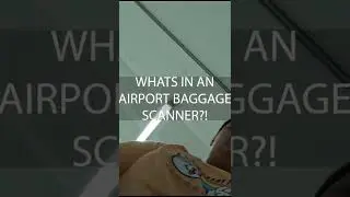 What's inside an Airport Baggage Scanner? #shorts
