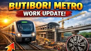 Butibori Metro Work Update 2026 | Latest Progress on Ground How far has the Butibori Metro work r...