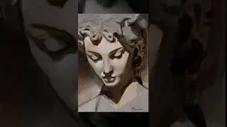 sketching a marble statue 👍 #shorts #digitalart #painting #sketch #art #drawing