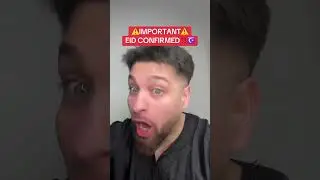 Eid 2025 Date CONFIRMED&hellip;☪️😭💀 #islam #muslim #ramadan #eid #funnyvideo #shorts