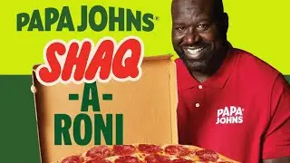 Papa Johns Shaq-A-Roni Pizza Mukbang