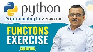 Functions Exercise solution 🖥️  | Python Malayalam Tutorial for Beginners 🧠