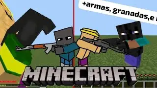 ADDON MODERN_GUNS PARA O MINECRAFT PE 1.19/1.20