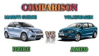 2015 Maruti Suzuki Swift Dzire vs Volkswagen Ameo Comparison |Lowbudget Hatchback Comparison|