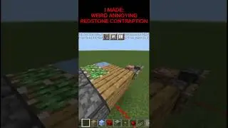 Weird Redstone Contraption in Minecraft #shorts #memes #minecraft #minecraftshorts