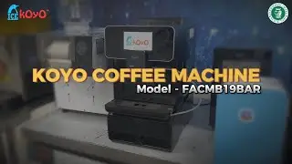 Koyo Coffee Machine - FACMB19BAR