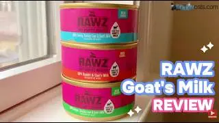 RAWZ 96% Meat + Goat&rsquo;s Milk: 9 Cats' Honest Reactions