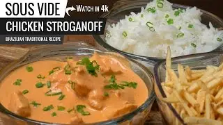 Sous Vide CHICKEN STROGANOFF Brazilian Recipe - Best CHICKEN STROGANOFF ever!