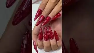 Halloween Nails by Annabel Maginnis For Scratch Mag October 2022 #shorts