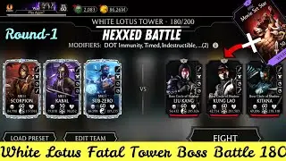 CoS Bosses | White Lotus Fatal Tower Bosses 180 + Chance for Diamond Reward