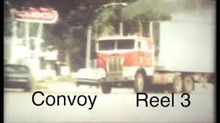Super 8mm Film Convoy (1978) colour sound 3 x 400ft reels here&rsquo;s reel 3 of 3 complete theme at end