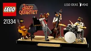 LEGO® Ideas №42 | Jazz Quartet (21334)[1606 pcs] Step-by-Step Building Instructions | TBB