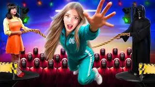 Participamos do Jogo da Lula na Vida Real! Sobreviver ao Jogo da Lula Para Ganhar $100.000