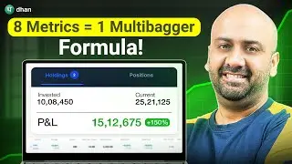 8 Metrics That Help You Spot Future Multibaggers | Investing Strategy | Dhan