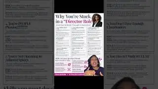 Why you&rsquo;re stuck in a Director Role #career #corporate #director #shortvideo