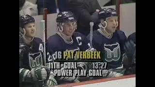 Pat Verbeek's goal against Flyers, november 1993