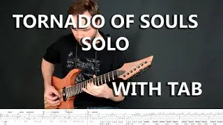 Megadeth - Tornado of Souls Solo Cover
