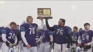 Nemaha Central football celebrates another state title