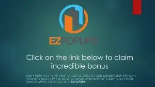 EZPopups REVIEW [SPECIAL BONUS ONLY HERE]