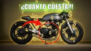 ¿CUANTO CUESTA? 🤑hacer un proyecto CAFE RACER desde cero 🔥😎 #moto #caferacer 
