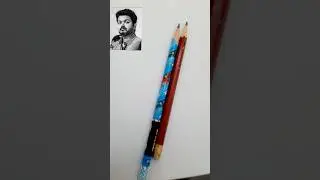 Thalapathy Vijay💛🔥 #drawing #art #thalapathy