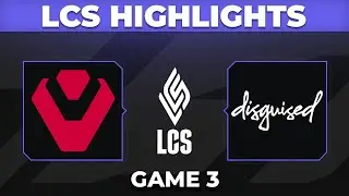 SEN vs DSG Highlights Game 3 | LCS 2026 Swiss Round 1 | Sentinels vs Disguised by Onivia