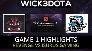 Revenge vs Isurus.Gaming The International 4 America's Qualifiers Dota 2 Highlights