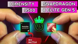 Dimensity 9500 vs Snapdragon 8 Elite Gen 5 |benchmark tests results