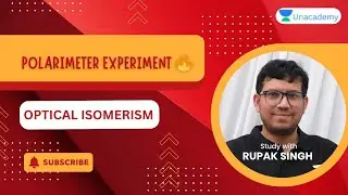 Polarimeter experiment | optical isomerism | Rupak Singh