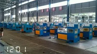 HXE-24DW Fine copper/aluminium wire drawing machine
